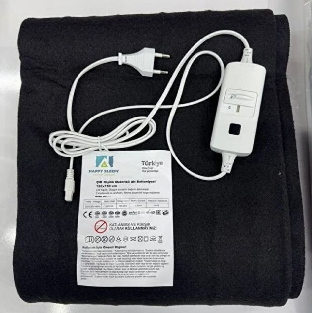 Çift Kişilik Elektrikli Battaniye ERE-24242452794, one size